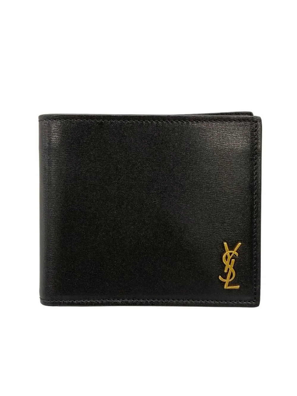 Saint Laurent Paris Bill Purse Tiny Cassandra Black Leather